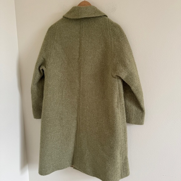 Vintage 1960s Mint Sage Green Coat - Picture 9 of 16